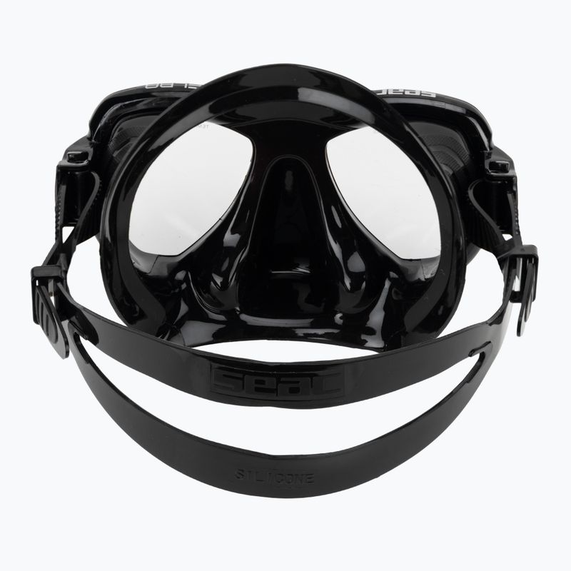Комплект за шнорхелинг SEAC Elba black 4