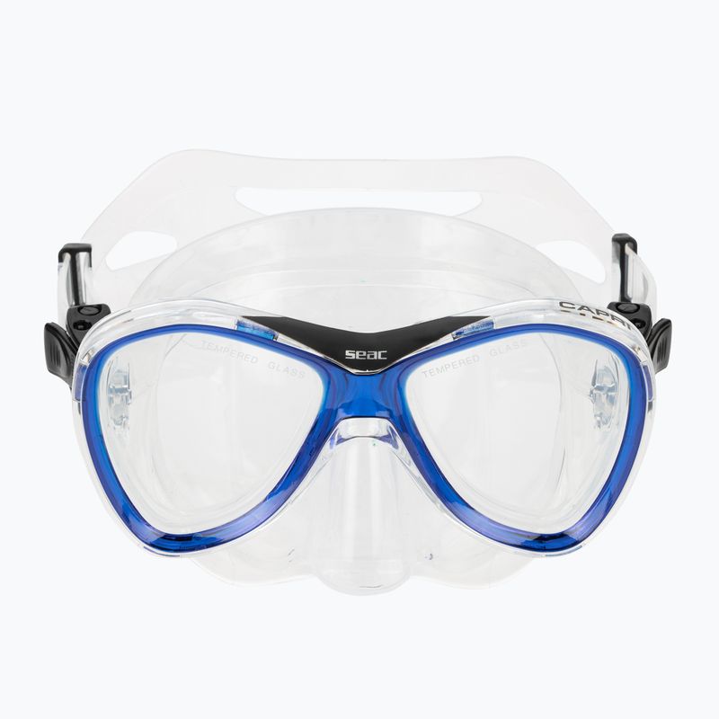 Комплект за шнорхелинг SEAC Bis Capri Top blue 2