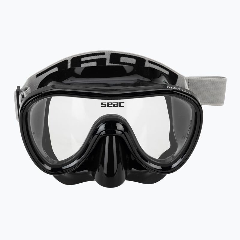 Маска за шнорхелинг Seac Natua black 2