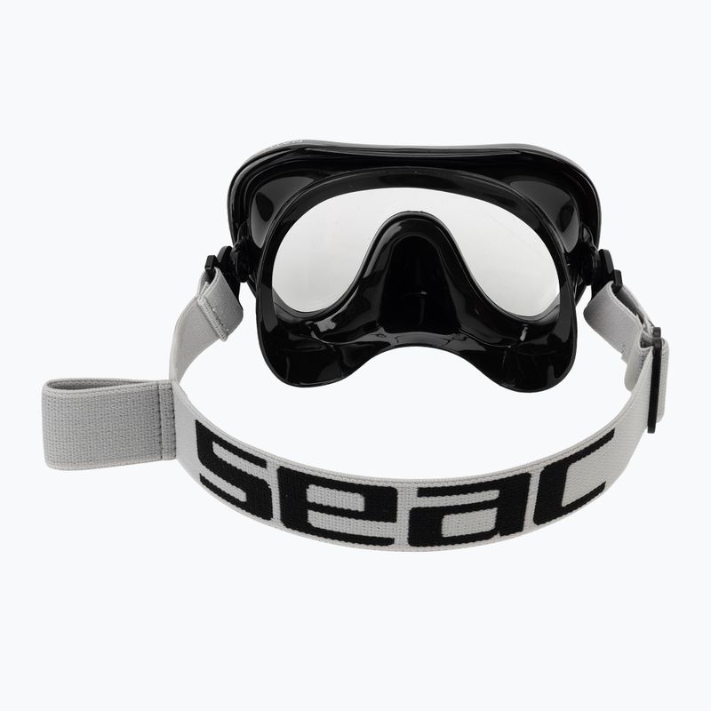 Маска за шнорхелинг Seac Natua black 4