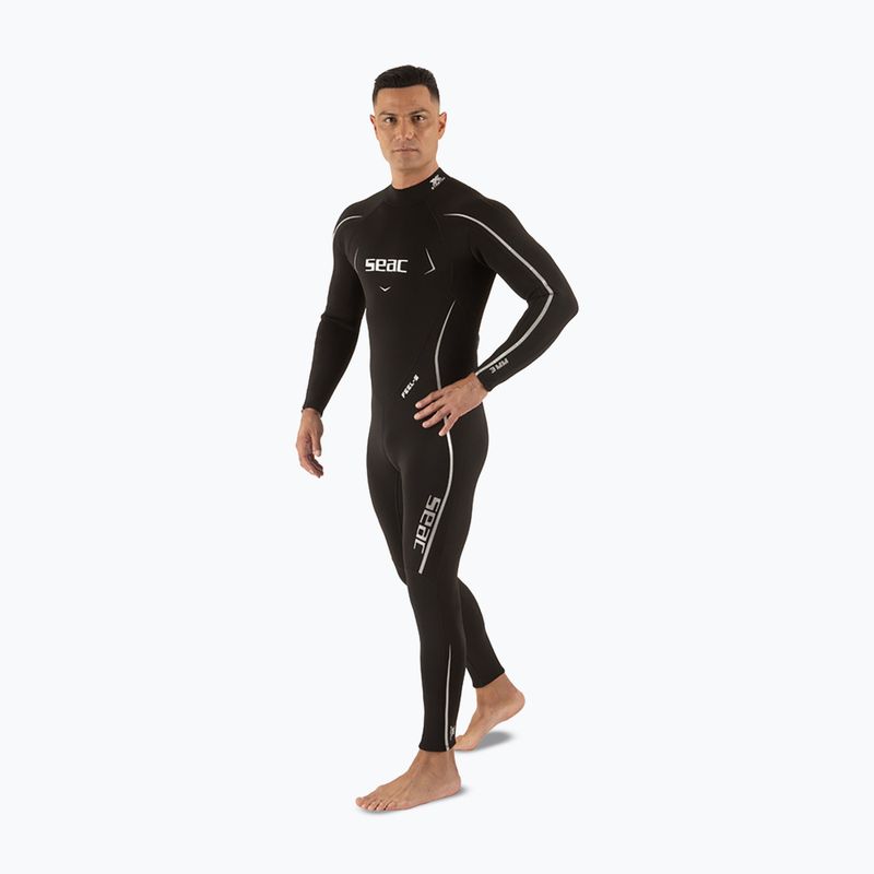Мъжки неопренов костюм за гмуркане SEAC Feel-S 3 mm black 3