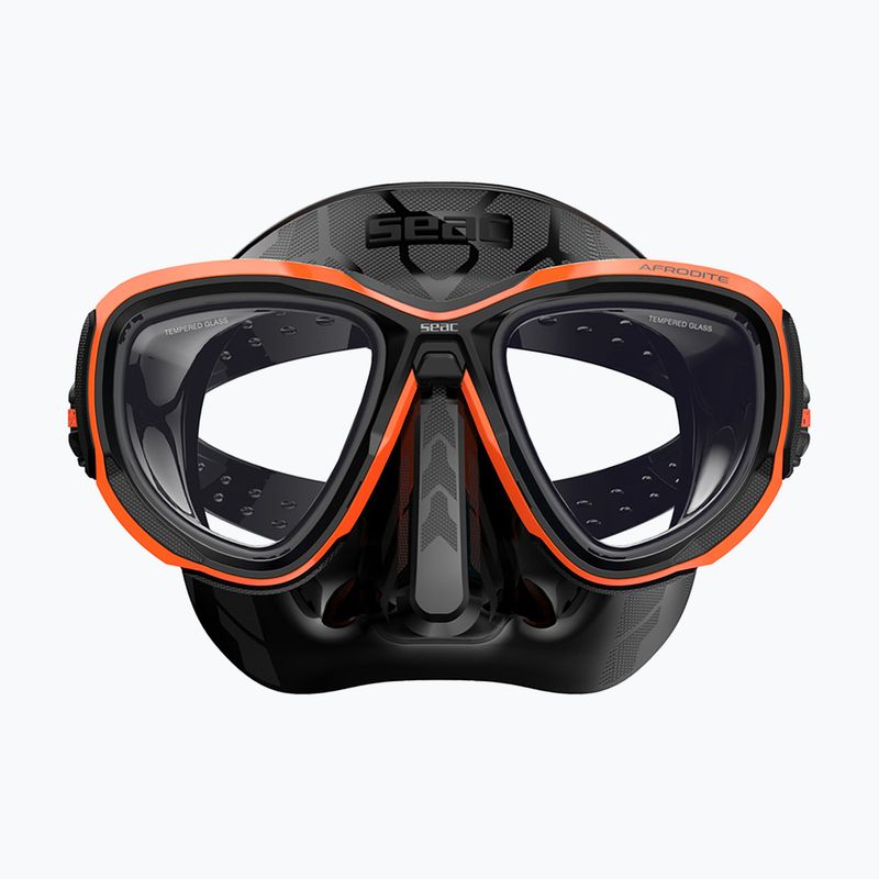 Маска за гмуркане SEAC Afrodite orange 3