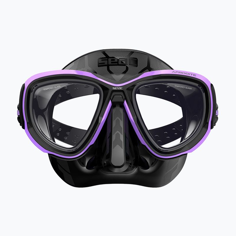 Маска за гмуркане SEAC Afrodite lilac 3