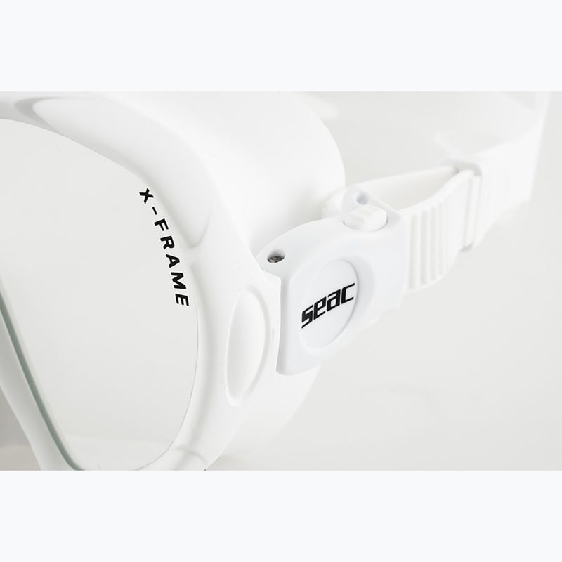 Маска за гмуркане SEAC X-Frame white 6