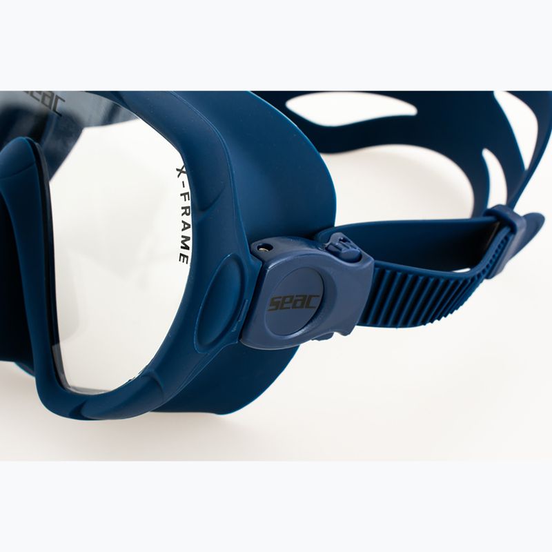 Маска за гмуркане SEAC X-Frame blue 7