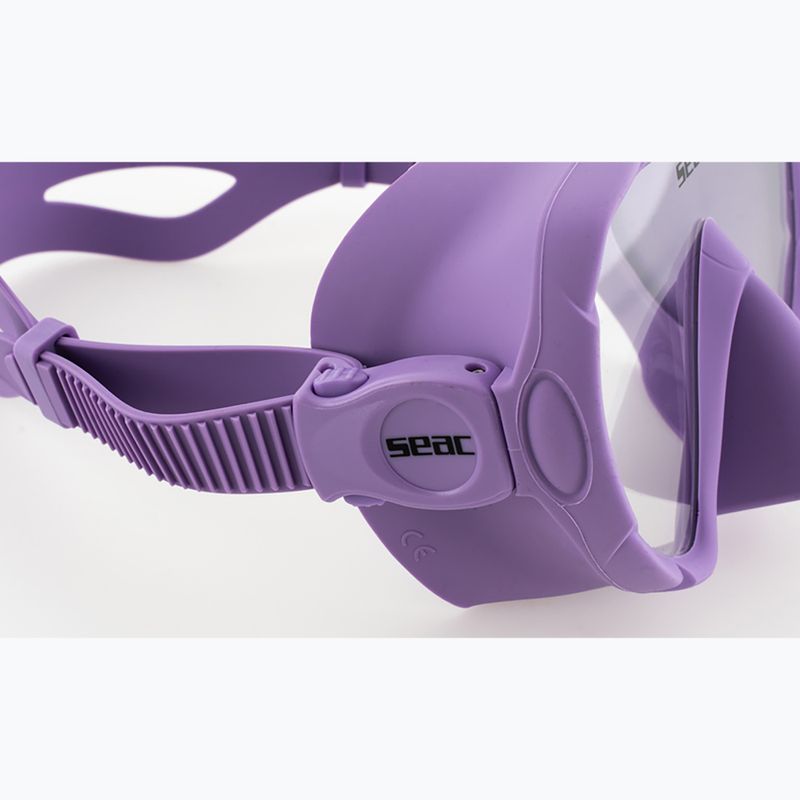 Маска за гмуркане SEAC X-Frame lilac 5