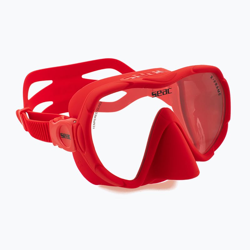 Маска за гмуркане SEAC X-Frame red 2