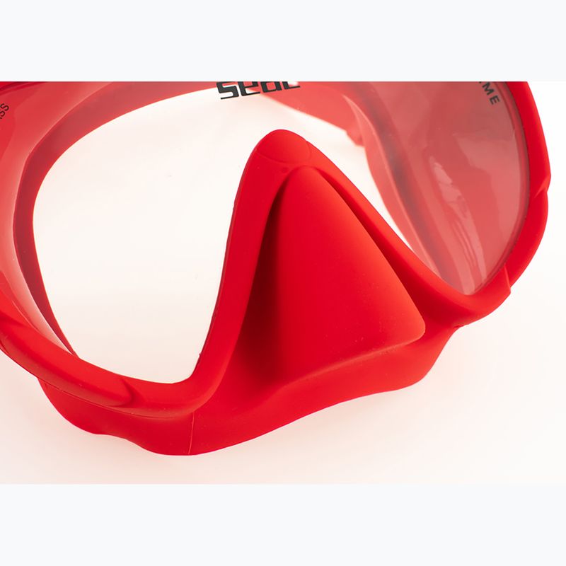 Маска за гмуркане SEAC X-Frame red 6