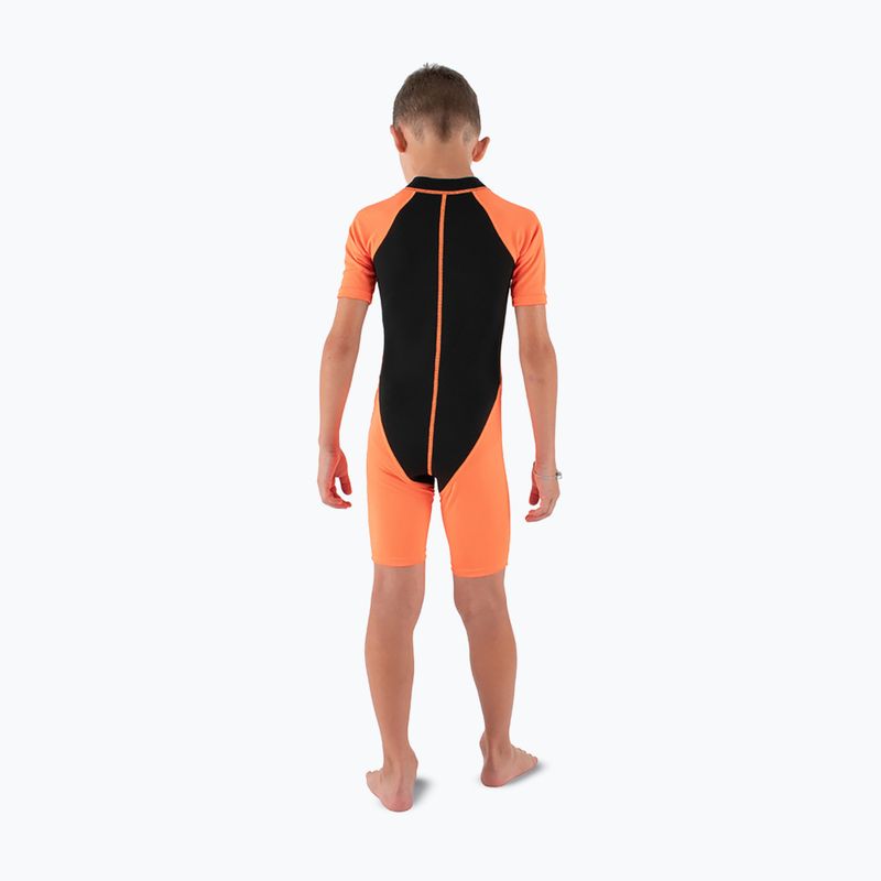 Детски неопренов костюм за плуване SEAC Dolphin Shorty 1,5 mm black/orange 2