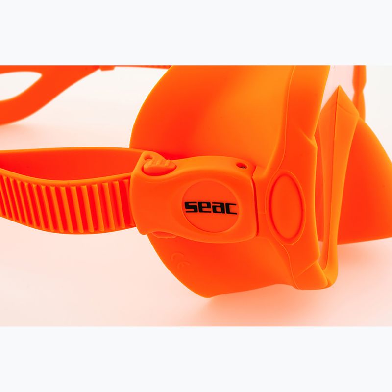 Маска за гмуркане SEAC X-Frame orange 6