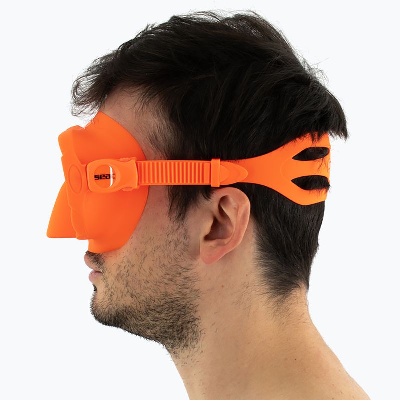 Маска за гмуркане SEAC X-Frame orange 11