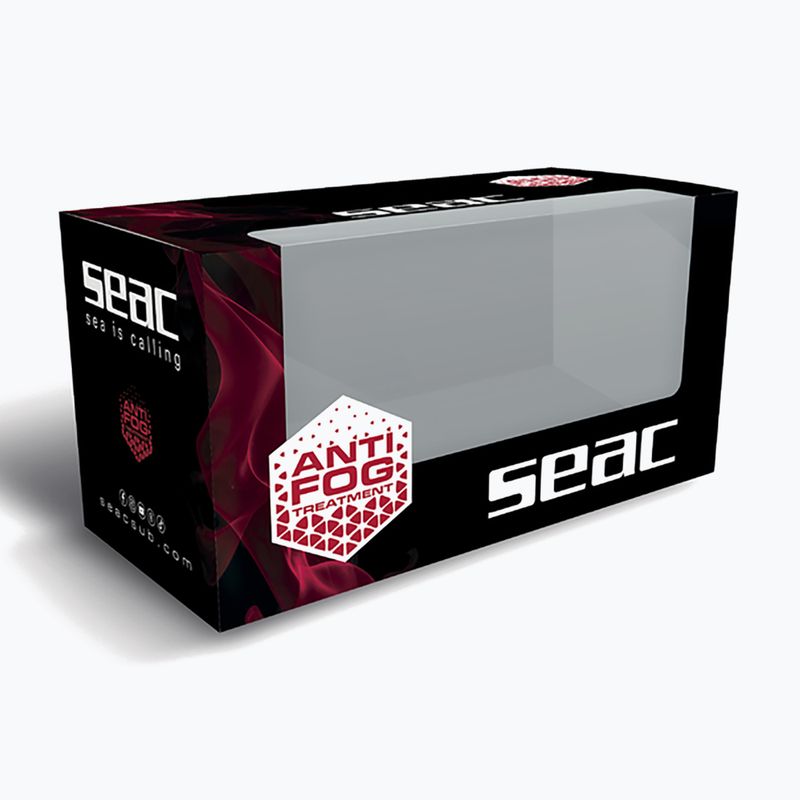 Маска за гмуркане SEAC Clear Antifog transparent black 5