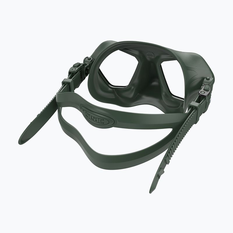 Маска за гмуркане SEAC Wild Antifog green 3