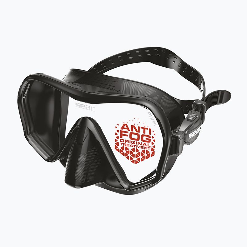 Маска за гмуркане SEAC Pura Antifog black 2