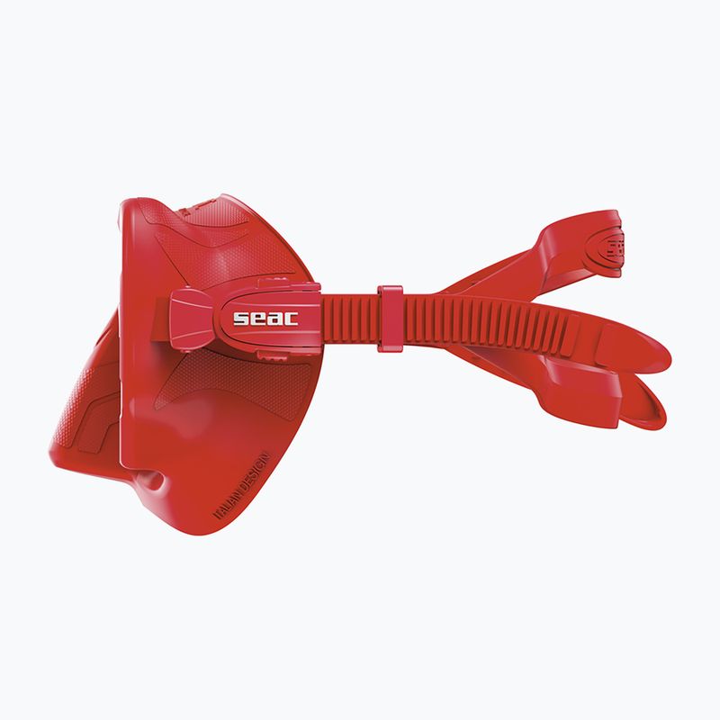 Маска за гмуркане SEAC Pura Antifog red 5