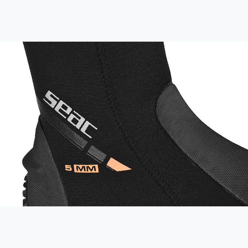 Неопренови обувки SEAC Basic HD Zip 5 mm black 3