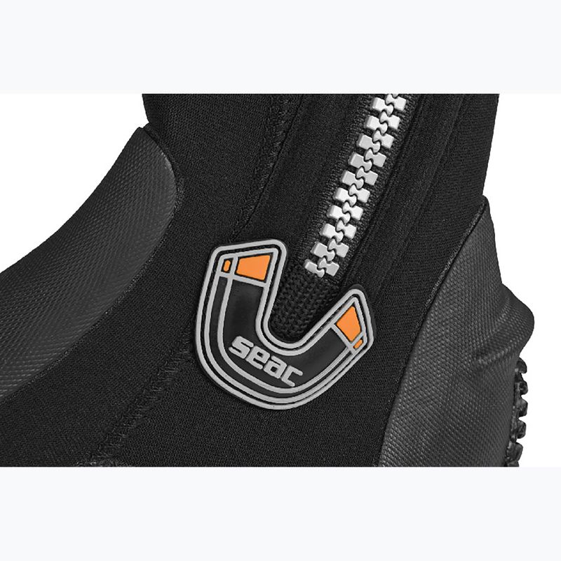 Неопренови обувки SEAC Basic HD Zip 5 mm black 4