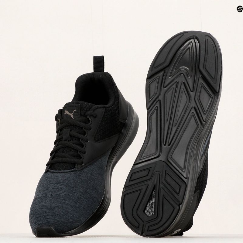 PUMA Nrgy Comet обувки за бягане черно сиво 190556 38 17