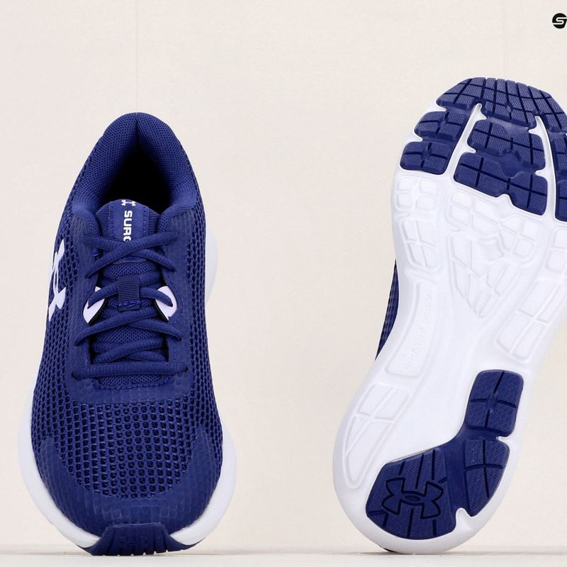 Under Armour Surge 3 дамски обувки за бягане в тъмносиньо и лилаво 3024894 12