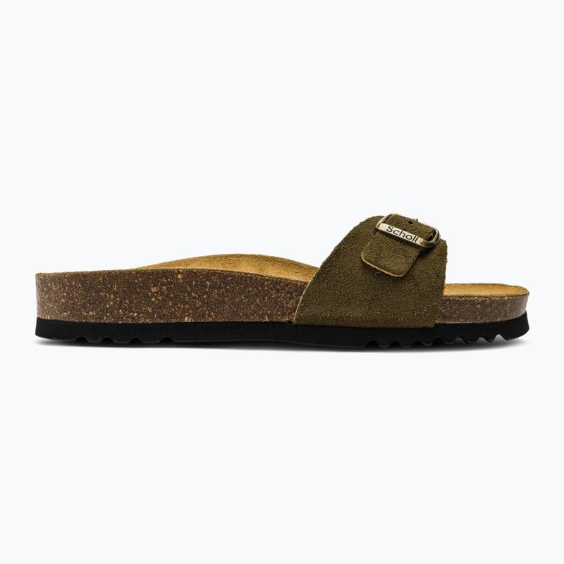 Дамски чехли Scholl Estelle Sue khaki 2