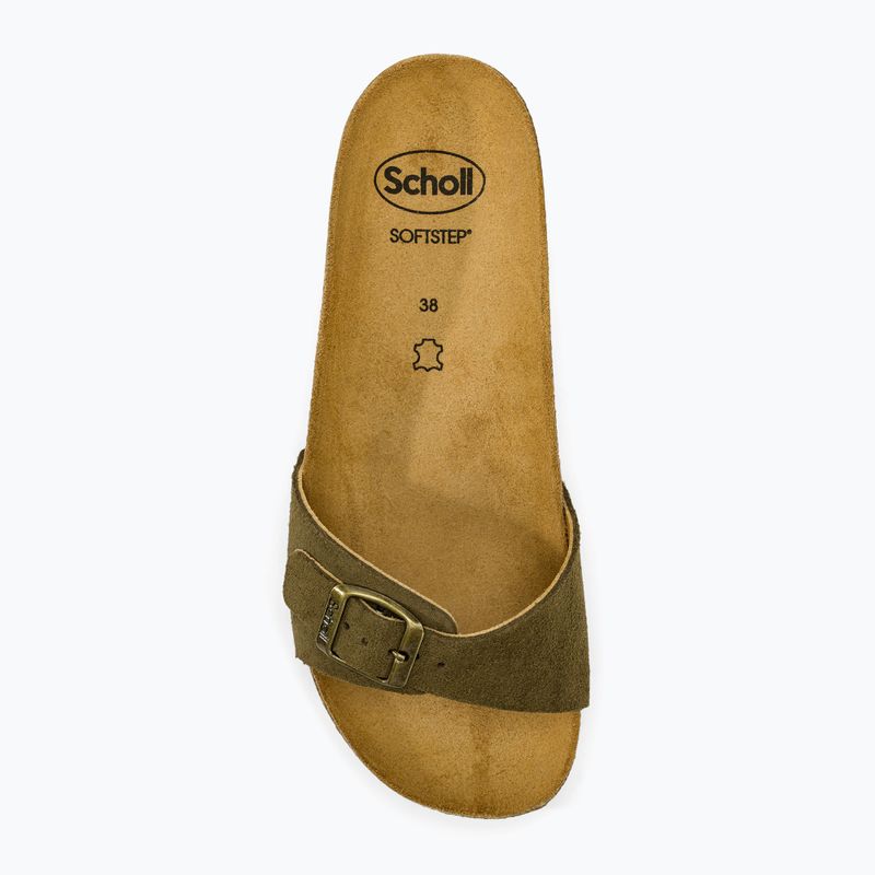 Дамски чехли Scholl Estelle Sue khaki 5