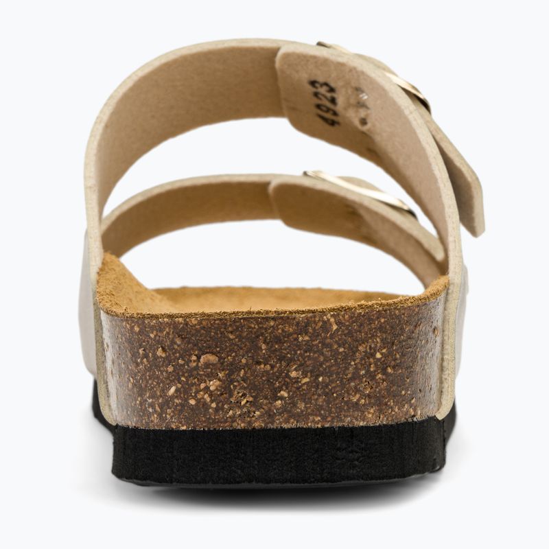 Дамски чехли Scholl Josephine Lamsynth taupe 6