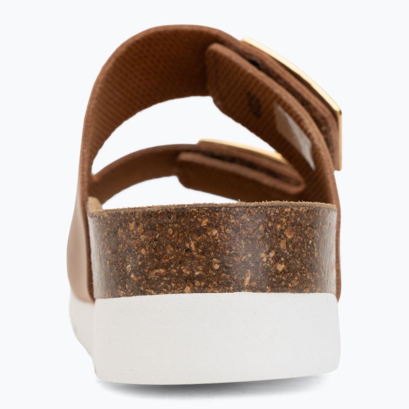 Дамски чехли Scholl Montery 2 Straps Ad Med cognac 6