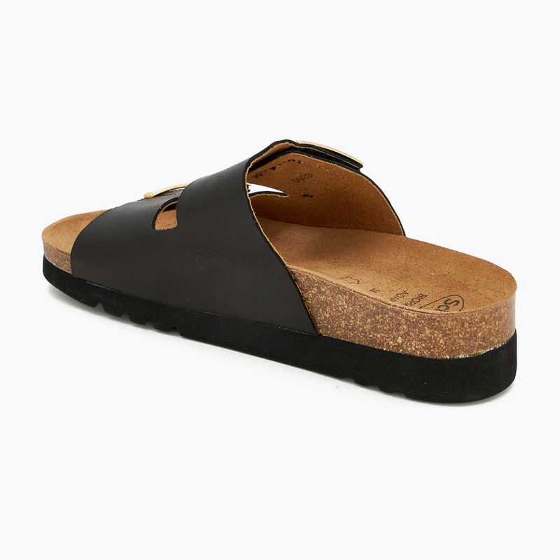 Дамски чехли Scholl Montery 2 Straps Ad Med black 3