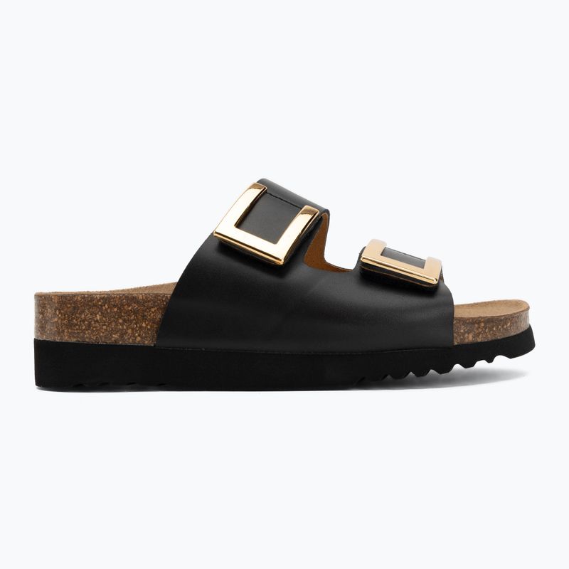 Дамски чехли Scholl Montery 2 Straps Ad Med black 2