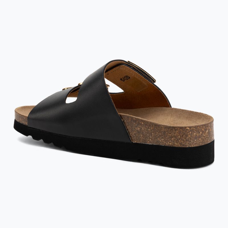 Дамски чехли Scholl Montery 2 Straps Ad Med black 3