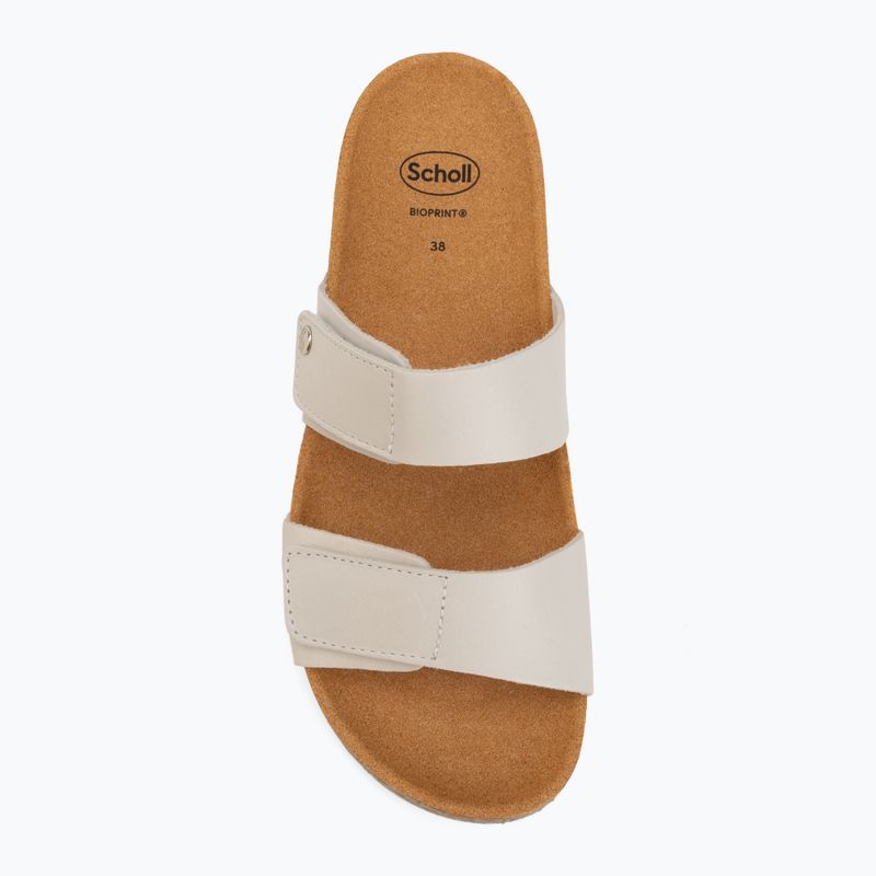 Дамски чехли Scholl Lusaka 2.0 Med white 5