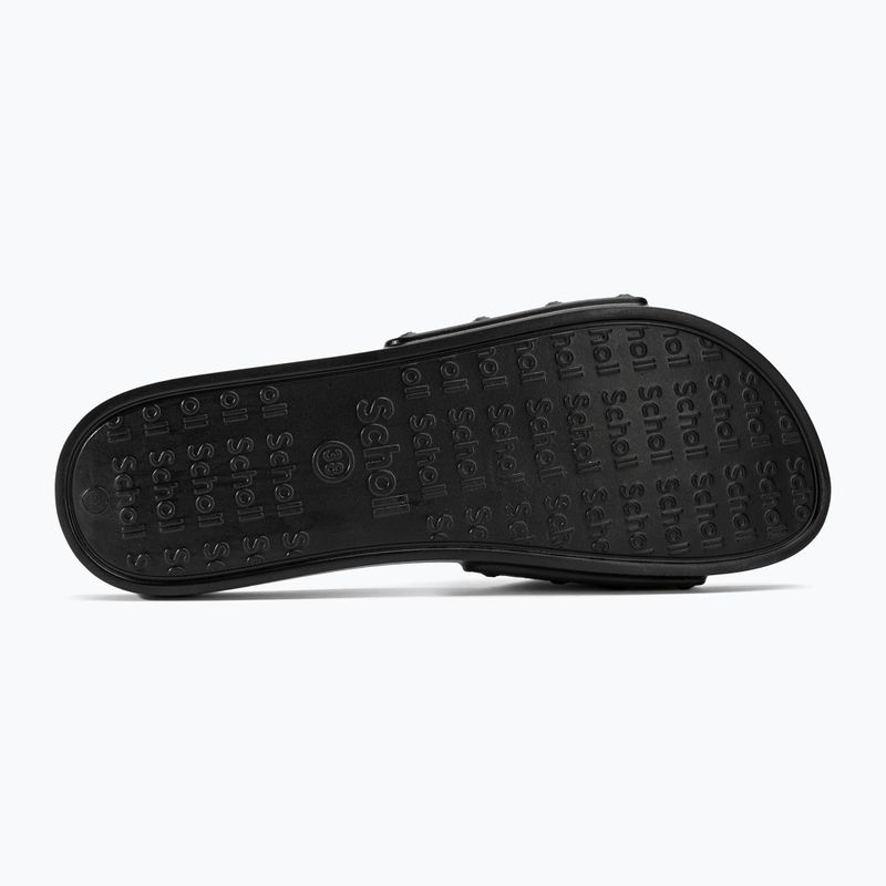 Дамски чехли Scholl Pescura Flat Aqua Eva black  4