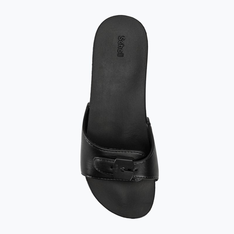 Дамски чехли Scholl Pescura Flat Aqua Eva black  5