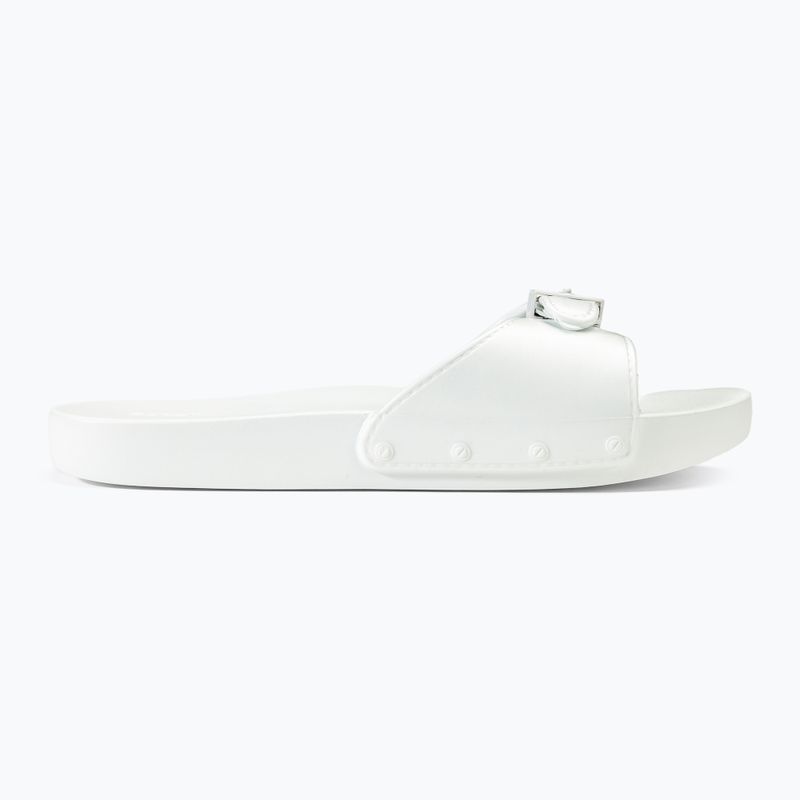 Дамски чехли Scholl Pescura Flat Aqua Eva off white 2