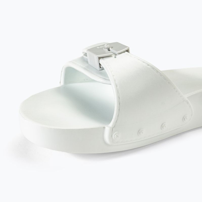 Дамски чехли Scholl Pescura Flat Aqua Eva off white 7