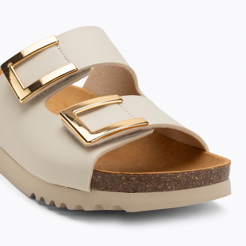 Дамски джапанки Scholl Monterey 2 Straps Ad Med слонова кост 7