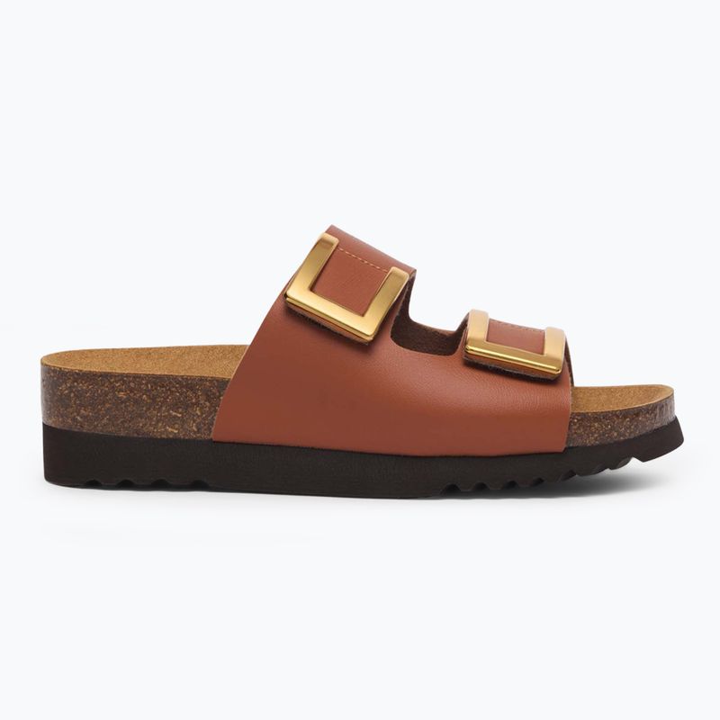 Дамски джапанки Scholl Monterey 2 Straps Ad Med camel 2