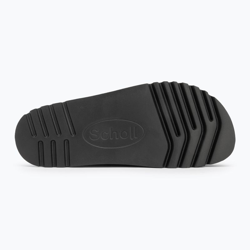 Scholl Lucie Suede дамски джапанки black 4