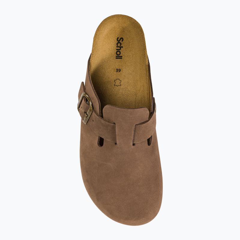 Дамски чехли Scholl Fae Nub light brown 5