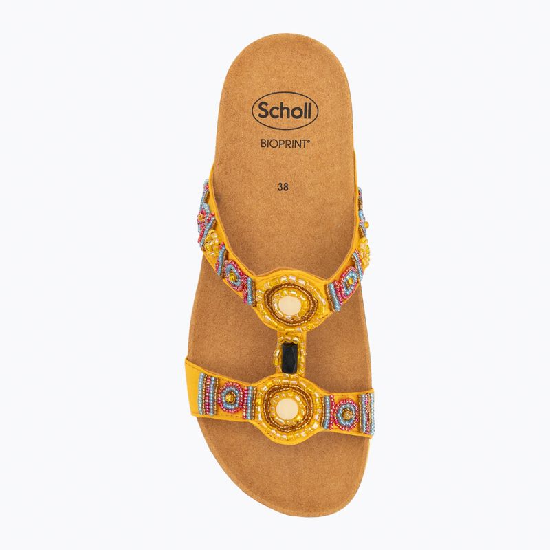 Дамски джапанки Scholl New Bogota Wedge Med tangerine 5