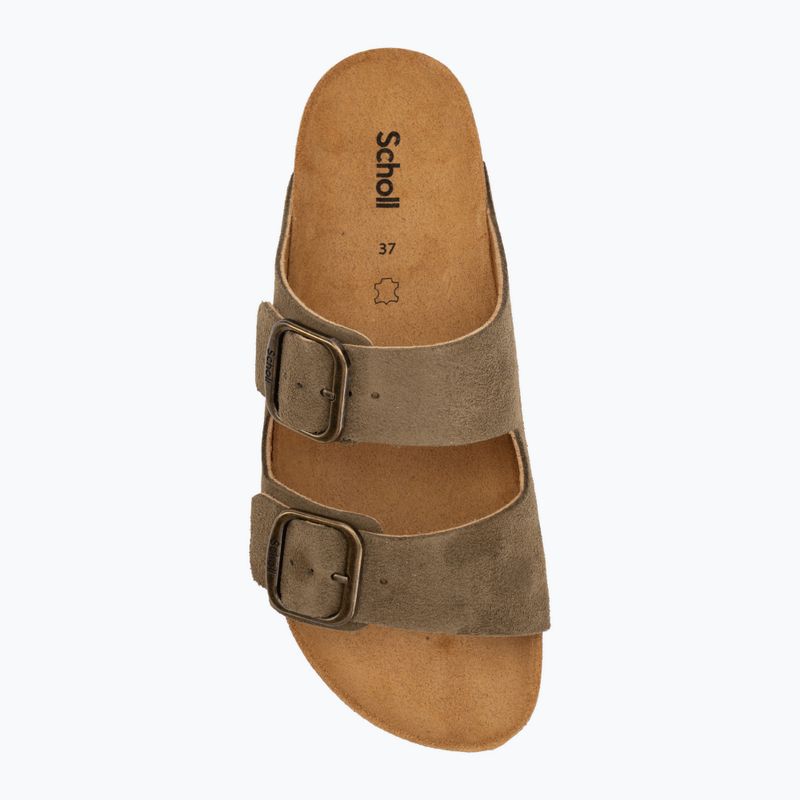 Дамски чехли Scholl Josephine Suede 5