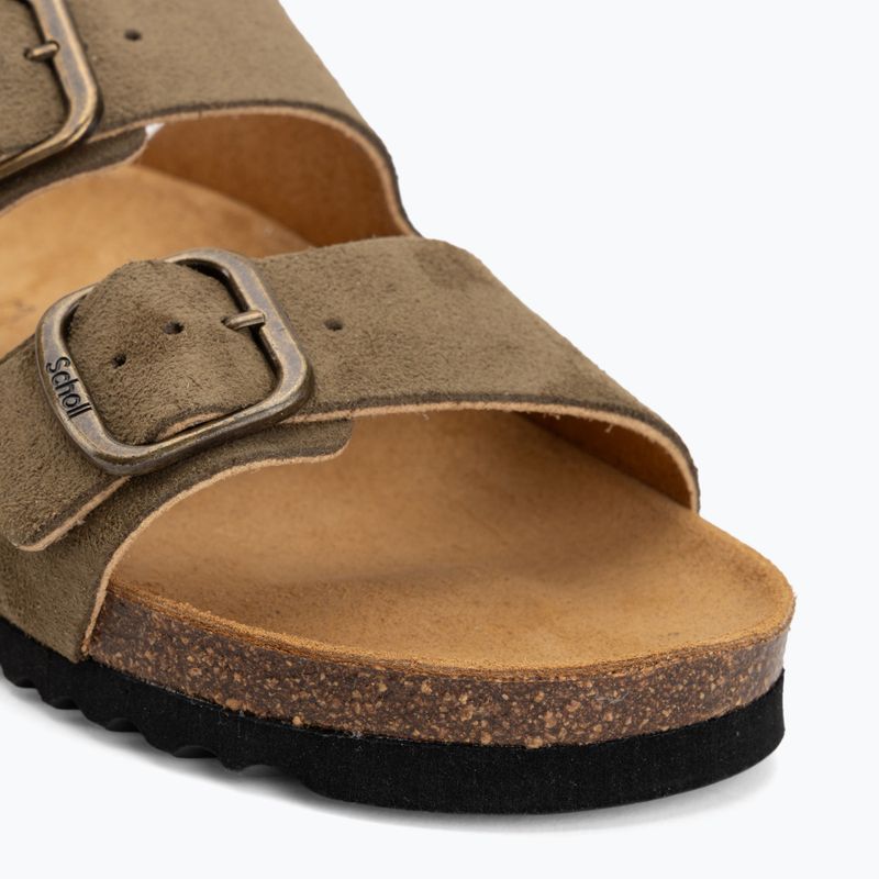 Дамски чехли Scholl Josephine Suede 7