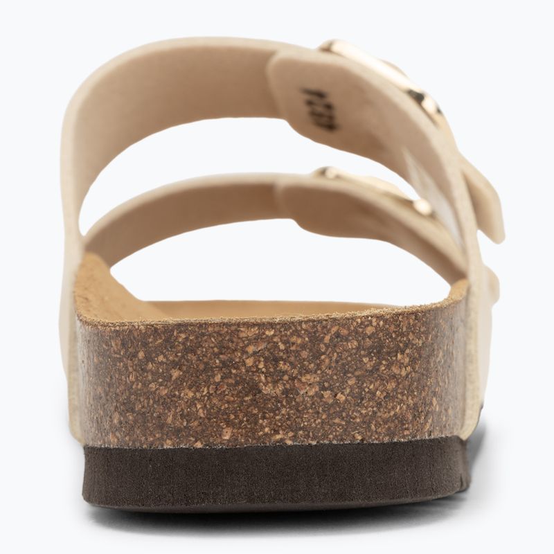 Scholl Josephine Metal light gold дамски джапанки 6