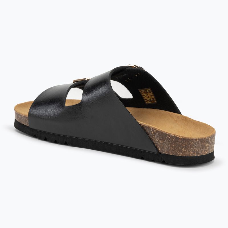 Дамски джапанки Scholl Josephine Laminated black 3