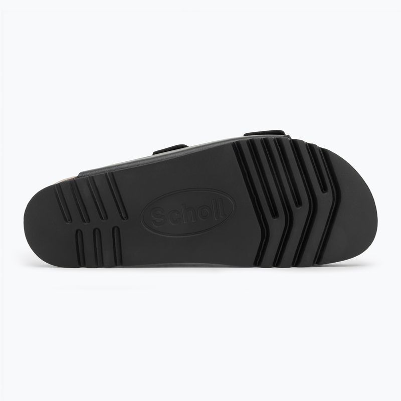 Дамски джапанки Scholl Josephine Laminated black 4