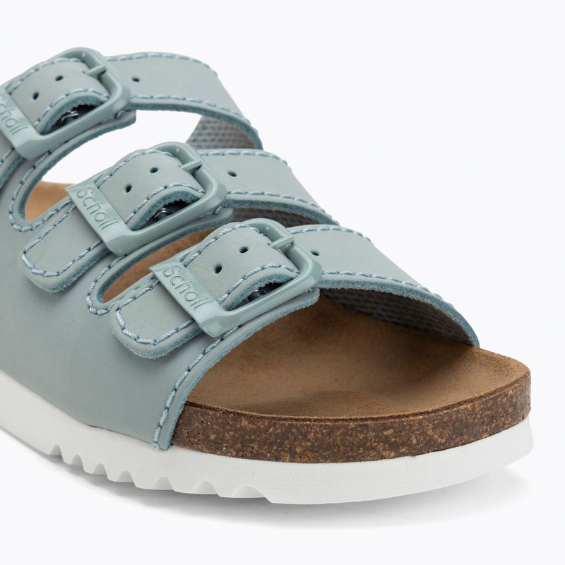 Scholl Rio Wedge Ad Med бледосини дамски джапанки 7