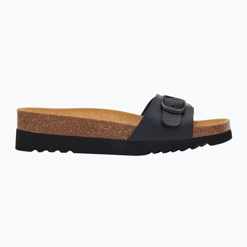 Scholl дамски джапанки Ginni Wide Med black