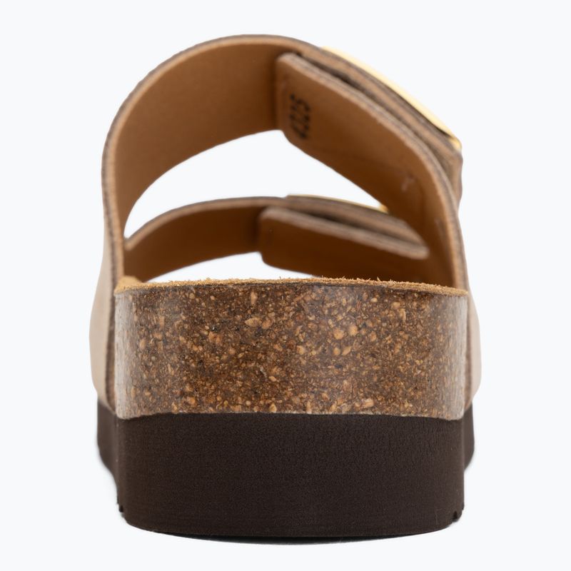 Дамски чехли Scholl Montery 2 Straps Ad Med beige 6