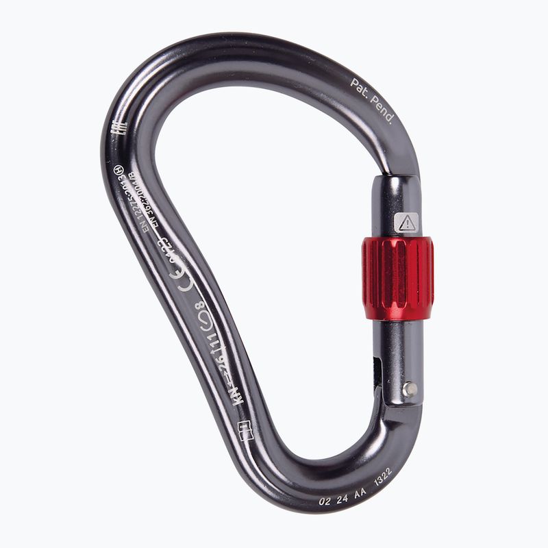Карабинка CAMP Atom Lock gun metal 2
