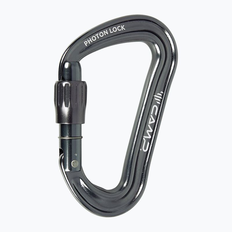 Карабинер за катерене CAMP Photon Lock gun metal